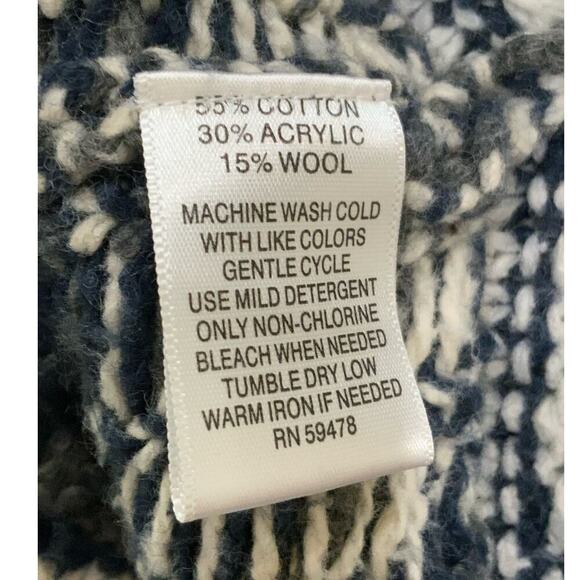 Between Me & You Sweater Wool Knitted Hooded Short Sleeves Women Size Large Top - Picture 7 of 7